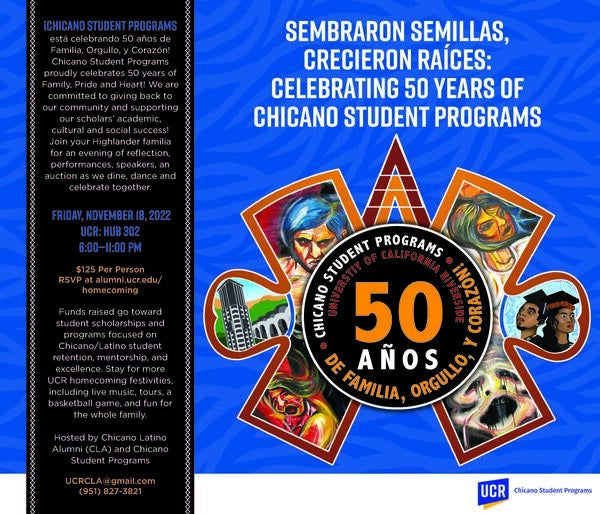 Chicano Student Programs 50th Anniversary Gala